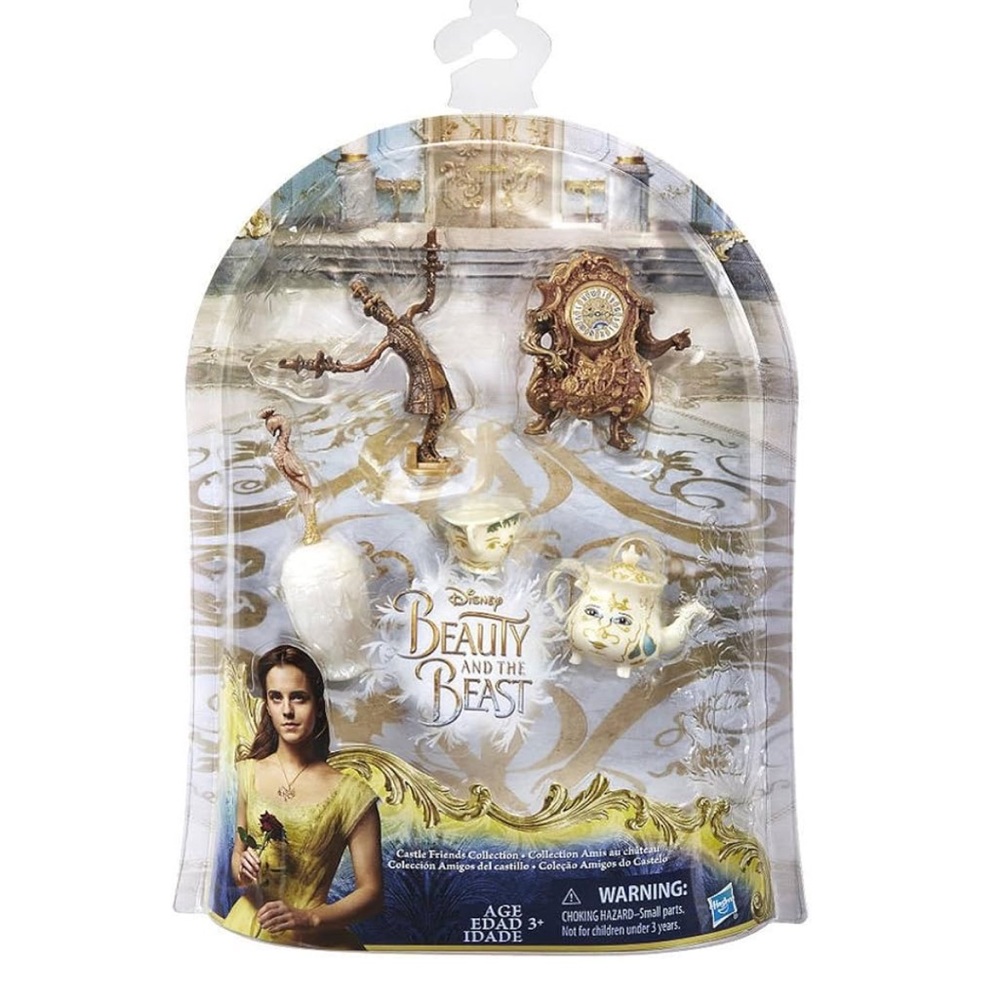 DISNEY HASBRO Beauty And The Beast Princess Castle Friends Figures Toys NEW